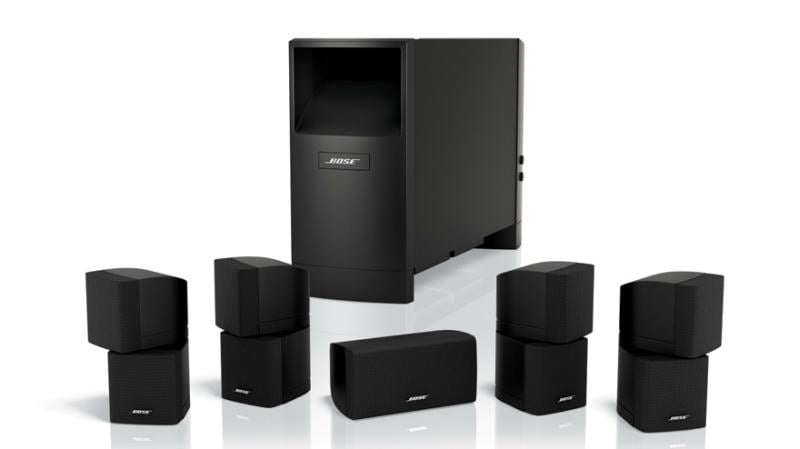 Bose subwoofer and two 2024 speakers