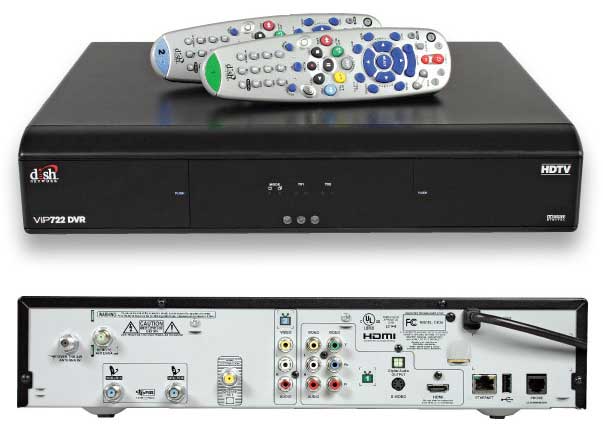 DISH Network ViP 722 Features and Remote | Audioholics