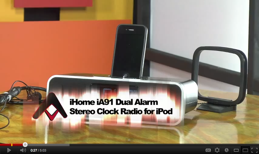 iHome iA91 App-enhanced Dual Alarm Stereo Clock Radio Review | Audioholics