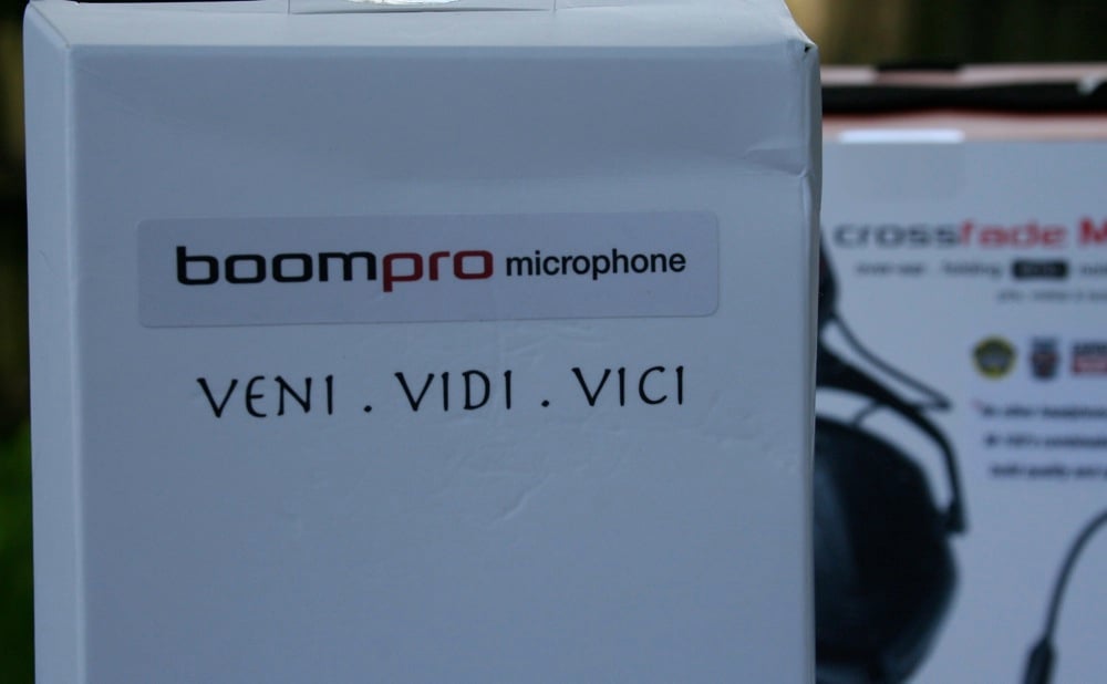 V MODA BoomPro Microphone Review Audioholics