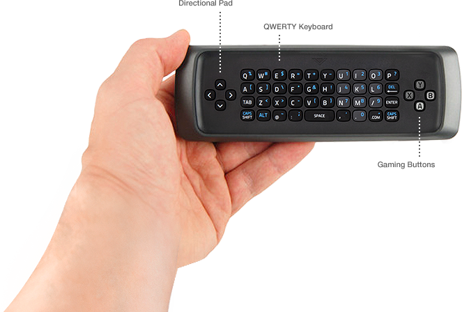 vizio remote keyboard