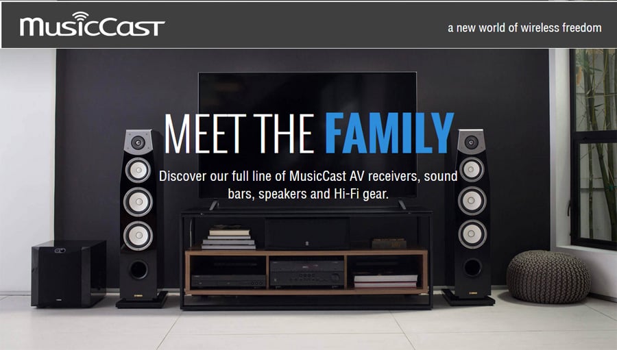 musiccast wireless surround system