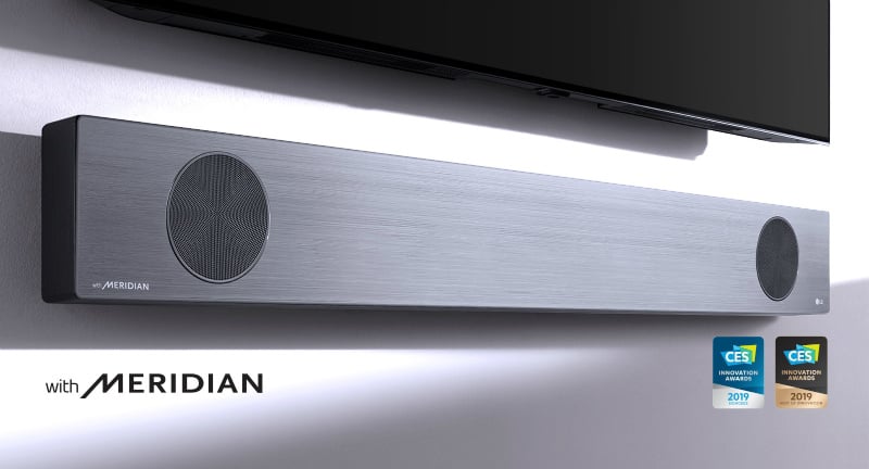 Lg soundbar hot sale meridian