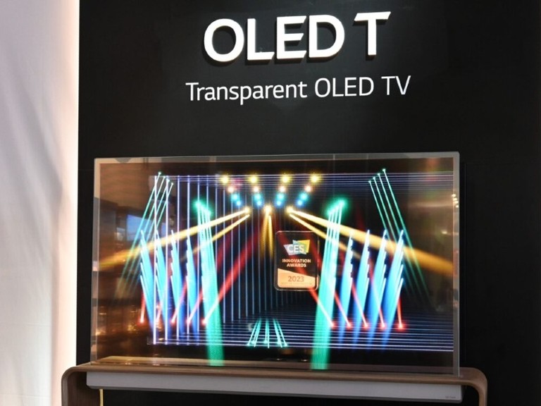 LG's wireless 77-inch transparent OLED TV due for release in 2024