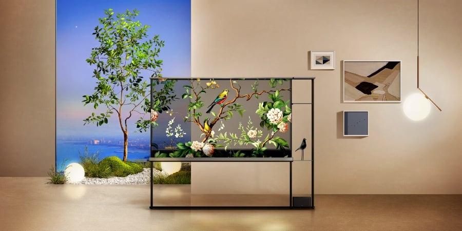 I tried LG's amazing transparent OLED TV you'll actually be able