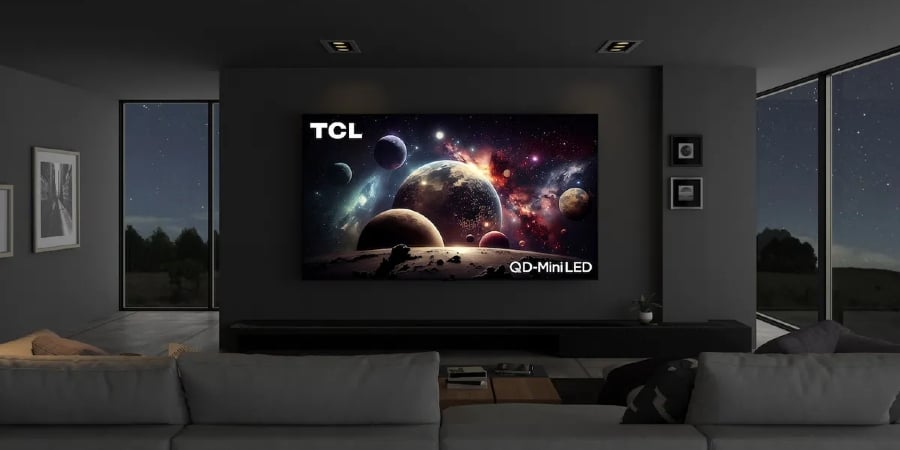 Which is Better Big TV or Projector? TCL 98 inch Q SERIES TV