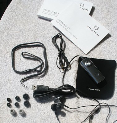 Phiaton PS 210 BTNC Half In Ear Headphones Review Audioholics