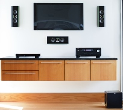 Klipsch on-wall speakers