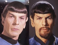 Spock vs Evil Spock