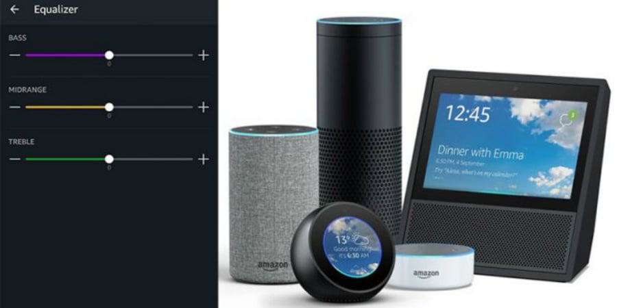 Amazon echo sale equalizer