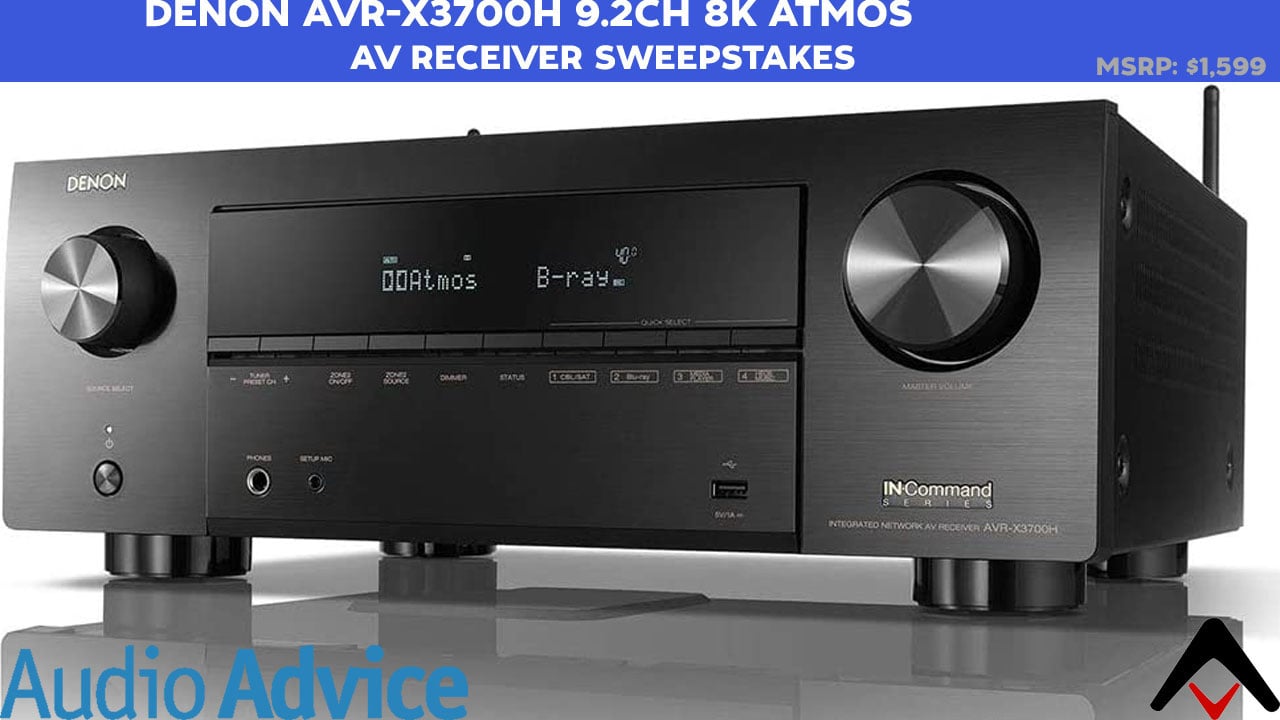 Denon AVR-X3700H 9.2CH AV-Receiver Giveaway - Last Chance to ENTER