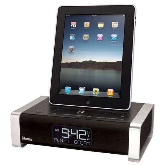 iHome Debuts iA100 iPad Alarm Clock | Audioholics