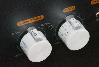 Klipsch RP-1600SW Controlls 