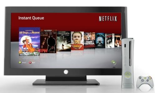 Is netflix shop on xbox 360