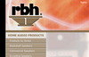 RBH Sound Revamps Loudspeaker Website