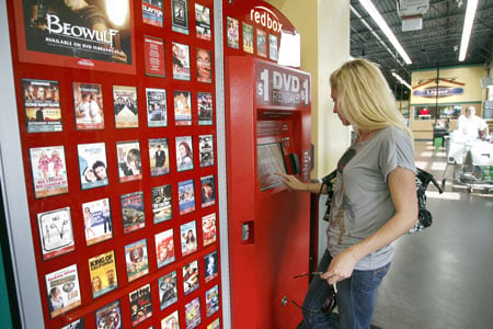 Redbox Threatens Netflix in Video Rental III Rise of the Vending