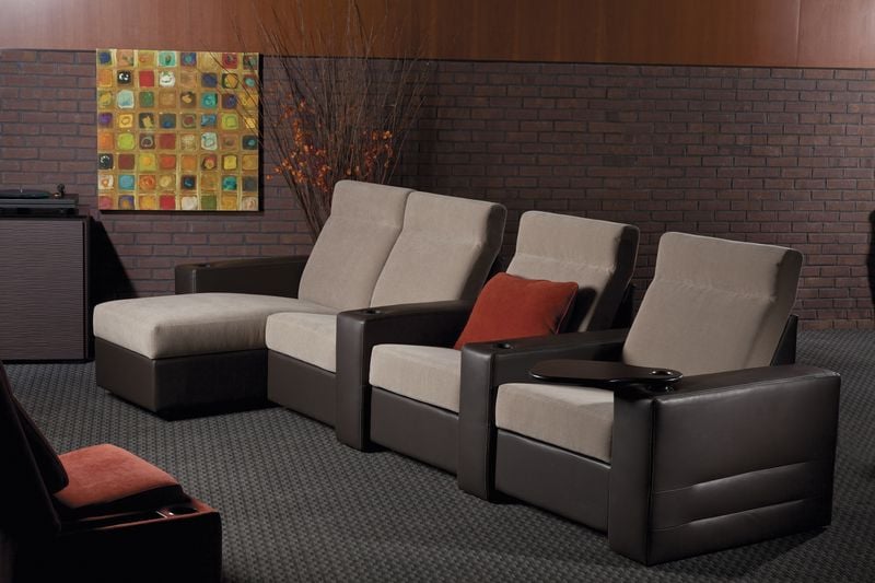 Modular home best sale theater seating