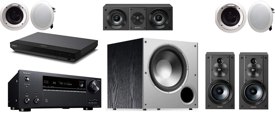 Polk Audio T Series 3 Channel Home Theater Bundle, India