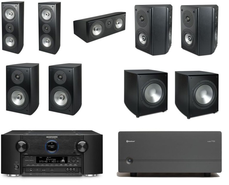 High end surround sound hot sale speakers