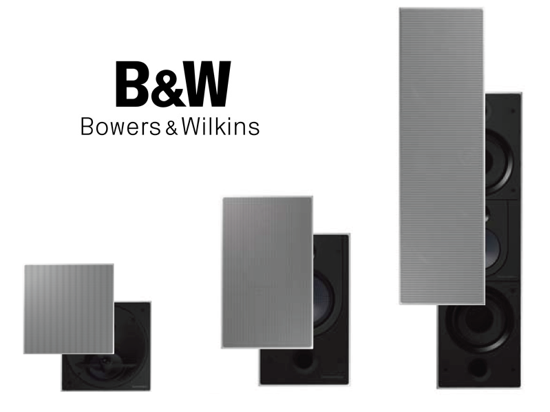 b&w in wall center speaker