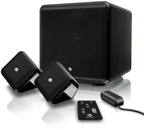 Boston acoustics best sale satellite speakers