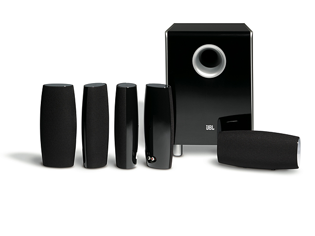 Best Buy: JBL 6.1-Ch. Home Cinema Speaker System w/100W Sub Silver