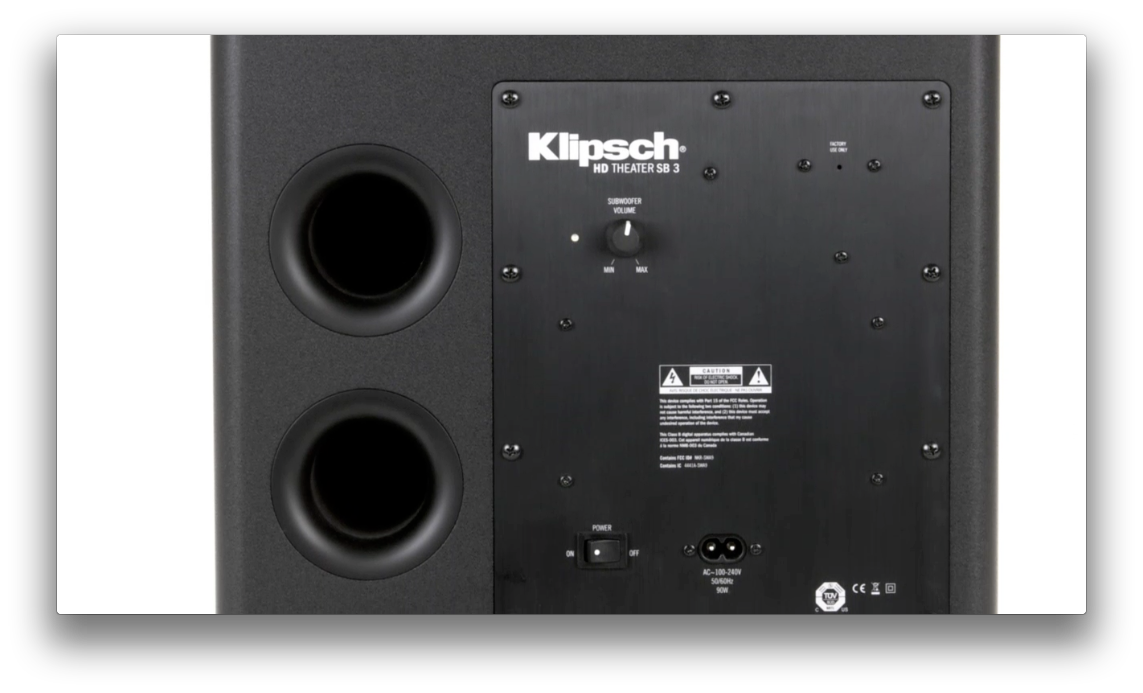 Klipsch hd theater cheap 300 review