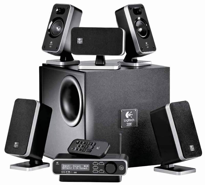 Logitech Z906 5.1 Speaker System Black