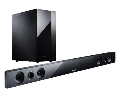 Samsung soundbar and subwoofer hot sale setup