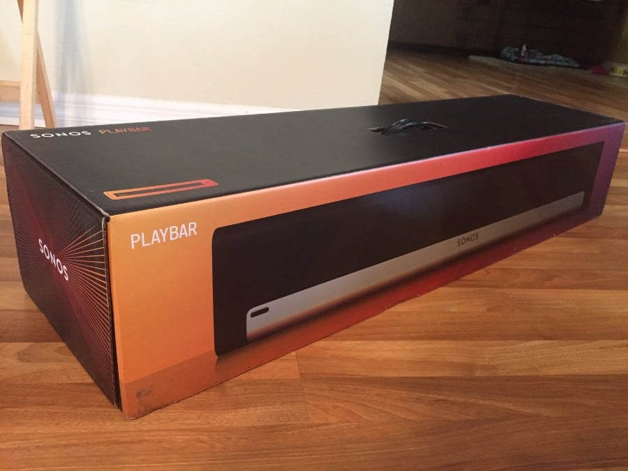 Sonos playbar orange store light