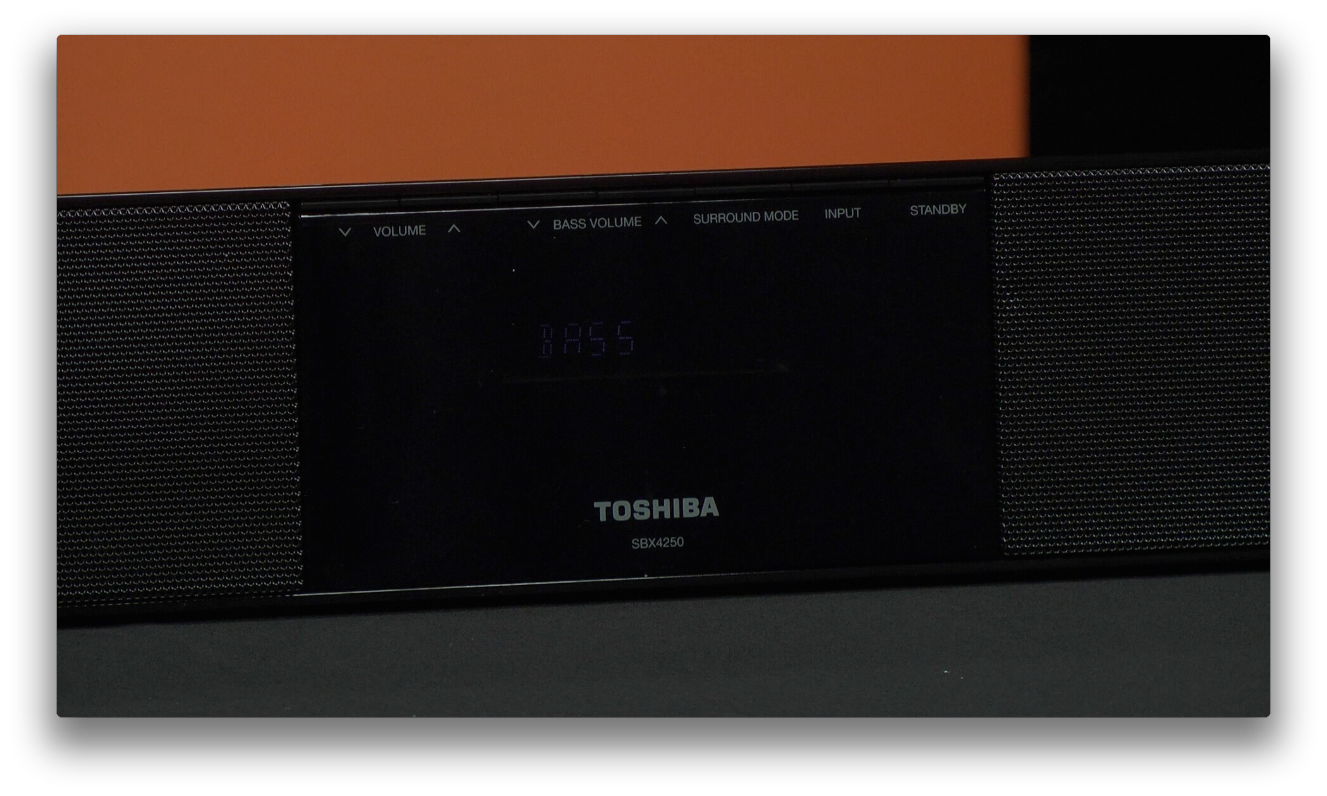 Toshiba sbx4250 hot sale sound bar