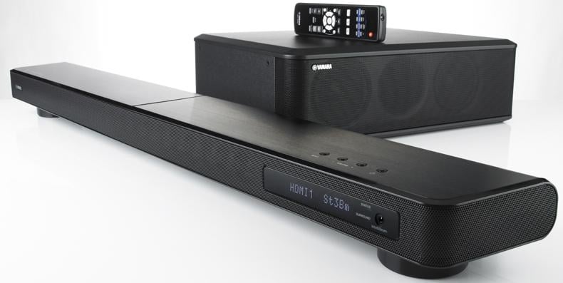 Yamaha YSP-2500 Sound Bar with Wireless Subwoofer Review | Audioholics