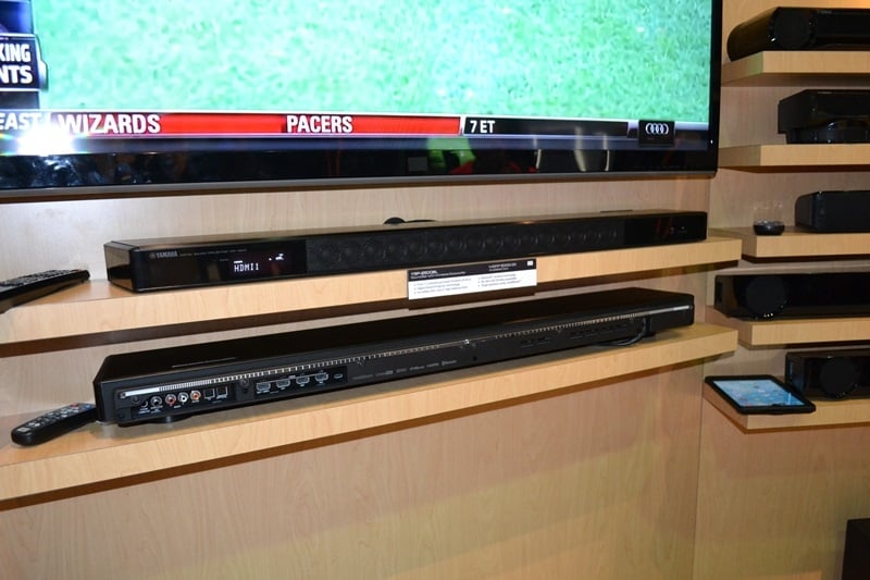 Yamaha YSP-2500 & YAS-203 Soundbar Preview | Audioholics