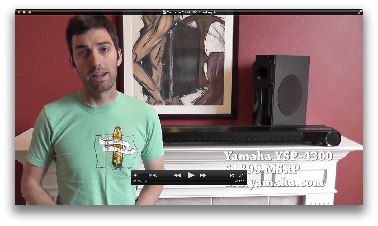 Yamaha YSP-4300 Sound Bar Review | Audioholics