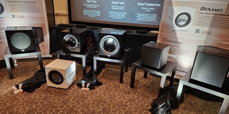 MartinLogan Foundation, Dynamo, and Abyss Subwoofers