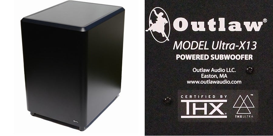 Outlaw subwoofer store