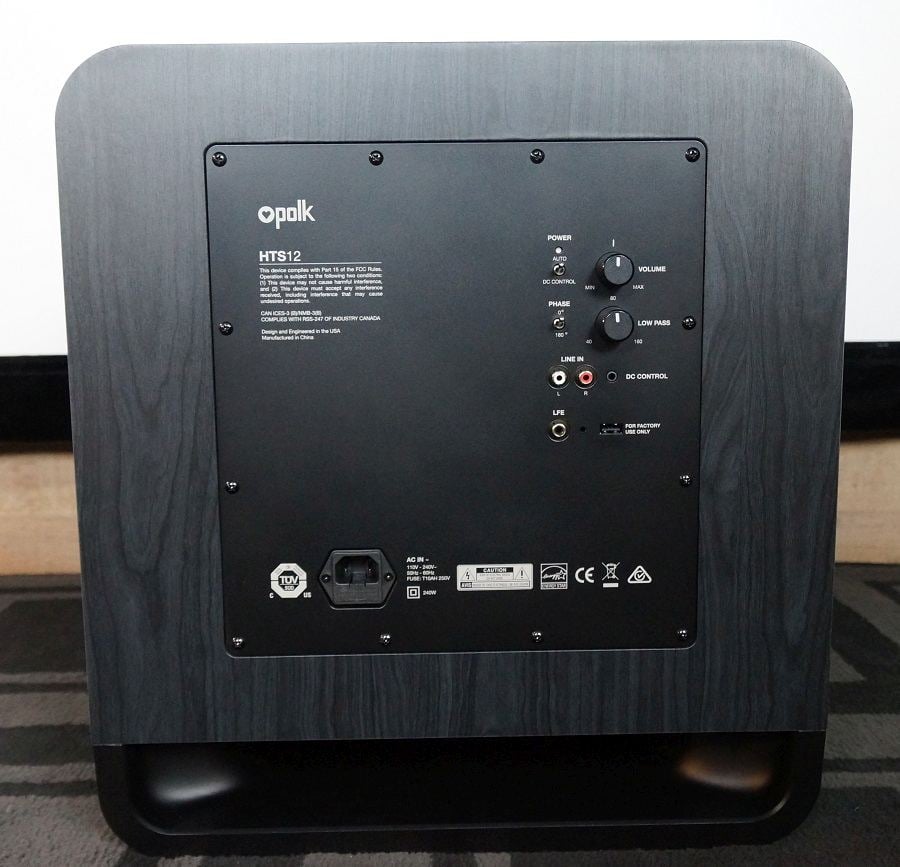 Polk audio hts 12 hot sale price