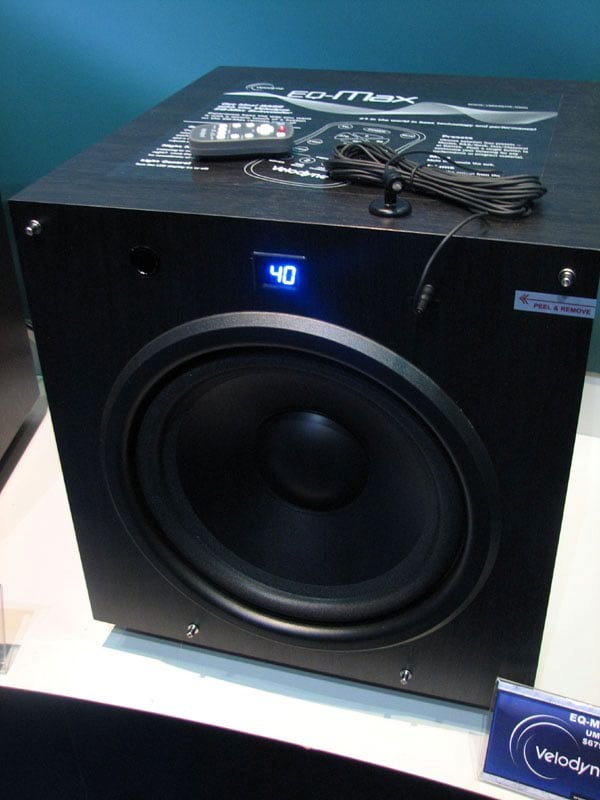 Velodyne EQ-Max Subwoofers Preview 