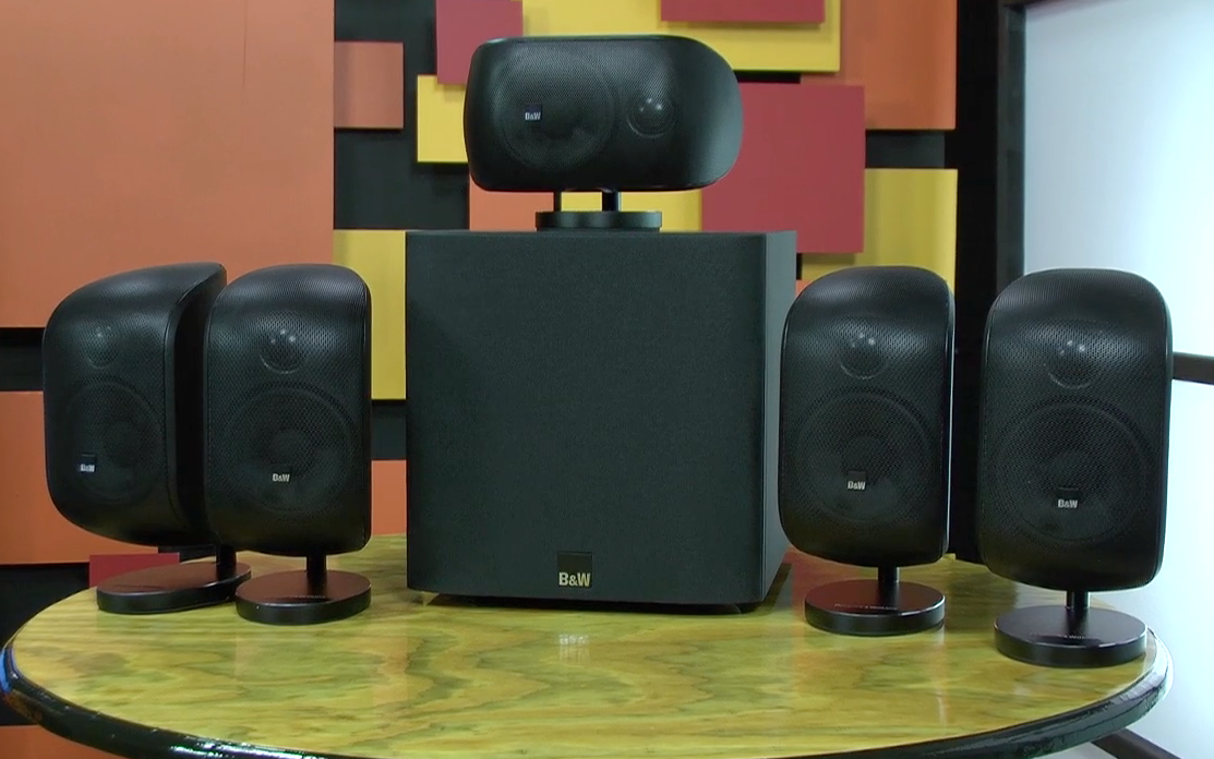 Bowers Wilkins Mini Theater Mt 50 Speakers Review Audioholics