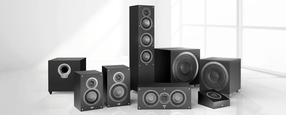 elac surround speakers