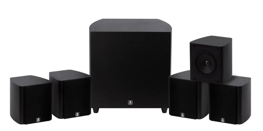 Yamaha 5.1 Home Theatre Amplifier System With Powerful Subwoofer