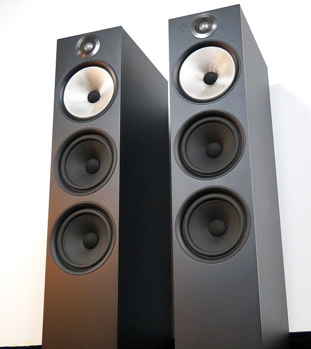 Bowers and discount wilkins tower speakers