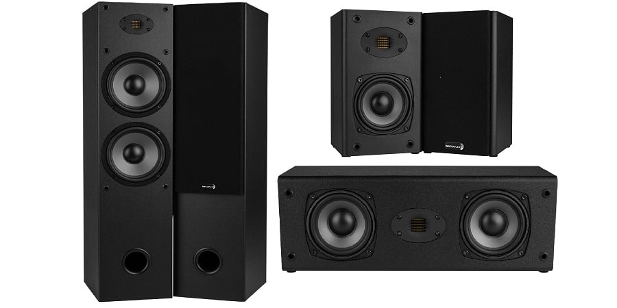 Dayton audio hot sale tower speakers