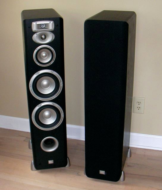 Jbl home sales tower speakers