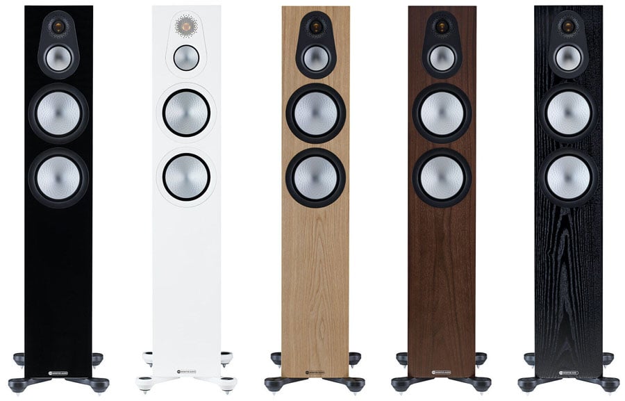 Monitor best sale silver speakers