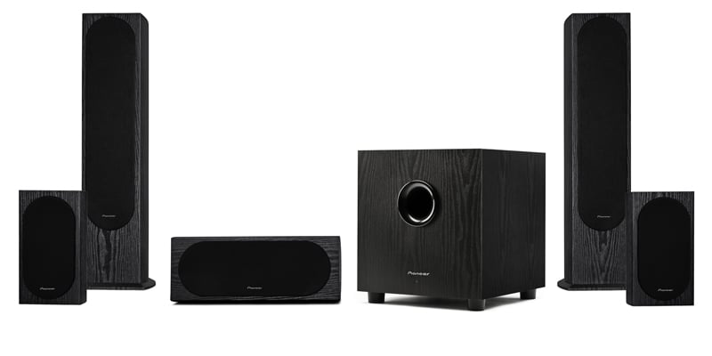 Pioneer speakers hot sale 5.1