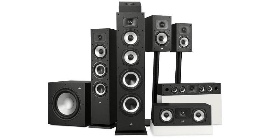 Polk audio monitor store speakers